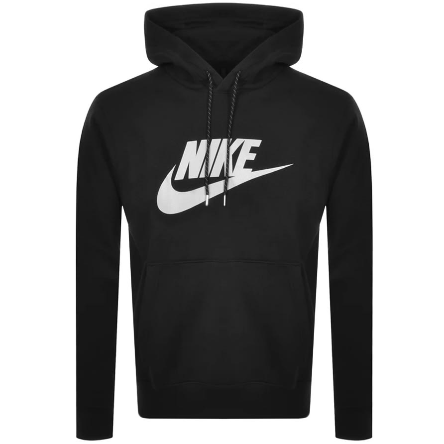 Alternative Image for ProductNike Logo Hoodie Black1